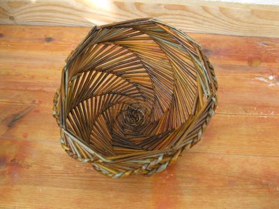 Spiralgeflecht f�r Tisch